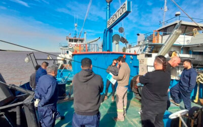 Serenos de Buques en alerta y movilización en los puertos
