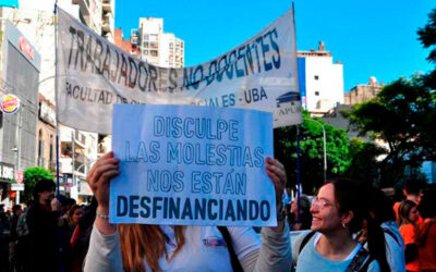 En pie de lucha: docentes universitarios no garantizan el normal inicio del cuatrimestre