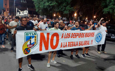 Trabajadores de Granja Tres Arroyos volvieron a las calles para reclamar contra sueldos impagos y despidos