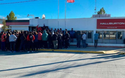 Despidos en Halliburton: Petroleros de Chubut advierten con un paro si no hay acuerdo por los puestos de trabajo