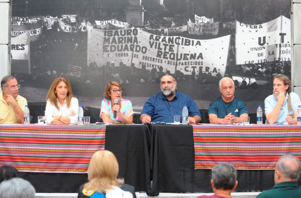 CTERA confirmó el paro nacional docente: «El gobierno de Milei no cumple como garante de la educación»