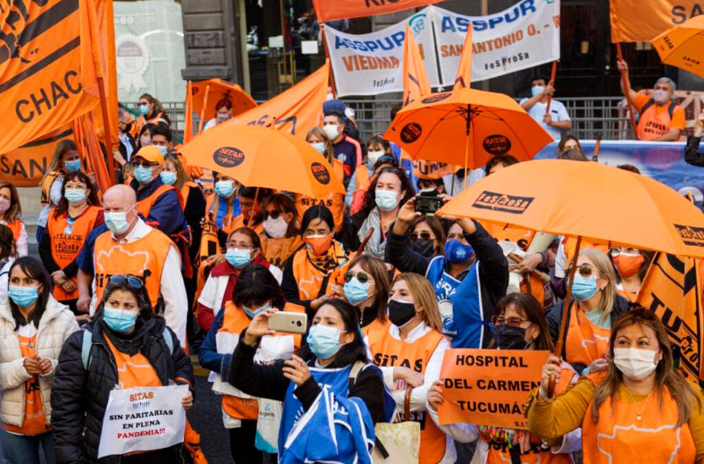 Trabajadores de hospitales llamaron a una jornada nacional de lucha por la crisis en la salud pública