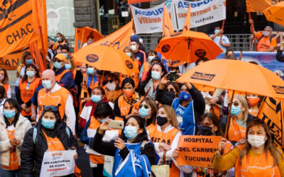 Trabajadores de hospitales llamaron a una jornada nacional de lucha por la crisis en la salud pública