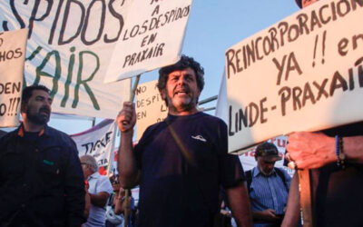 Trabajadores de Linde Praxair continúan la lucha tras más de 80 días de conflicto laboral