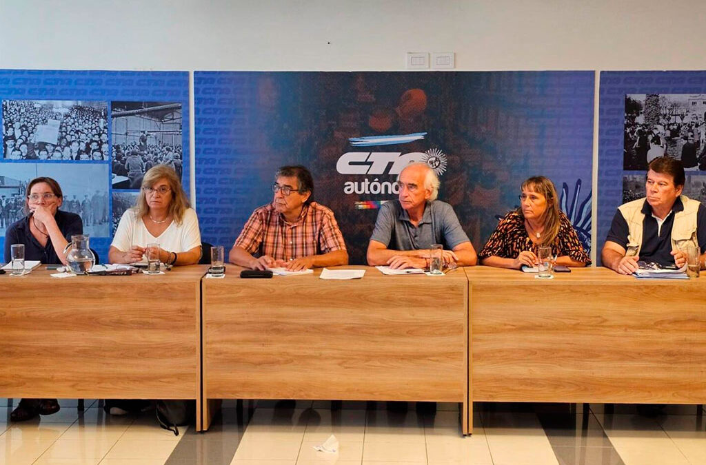 La CTA-Autónoma se reunió para definir el plan de acción contra Milei: qué resolvieron