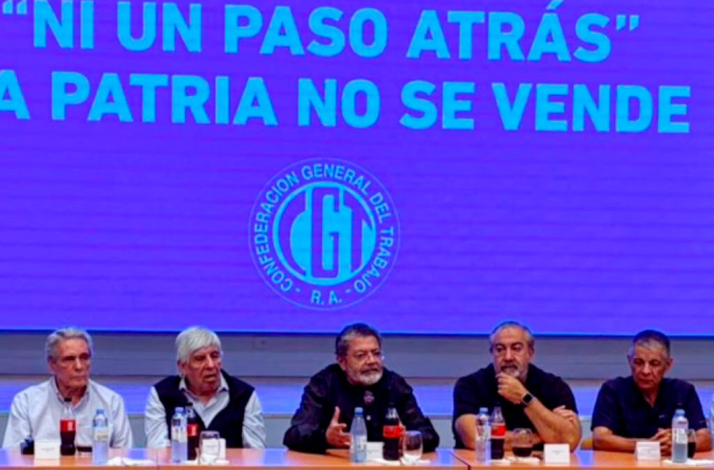 La CGT se puso en alerta y reclama una negociación por la nueva reforma laboral que anunció Milei