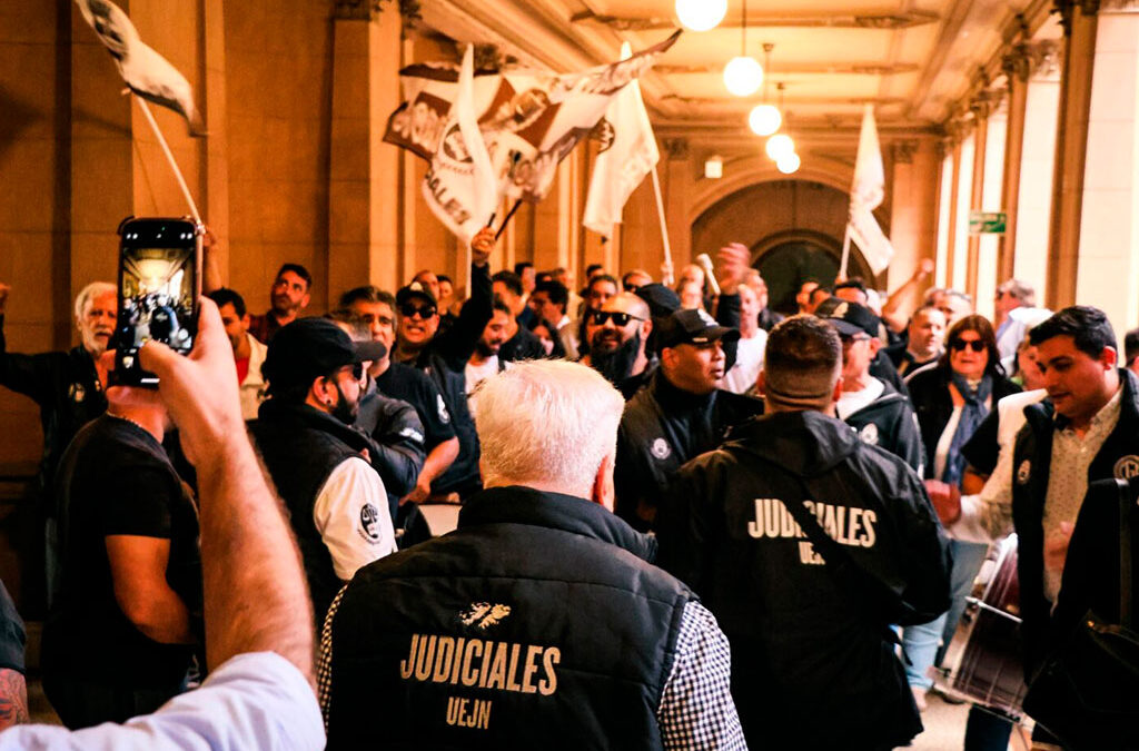 Judiciales retoman las medidas de fuerza con un nuevo paro nacional