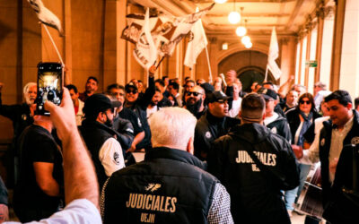 Judiciales retoman las medidas de fuerza con un nuevo paro nacional