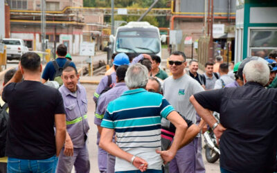 Aceiteros lanzan un paro nacional en todas las plantas y puertos del país