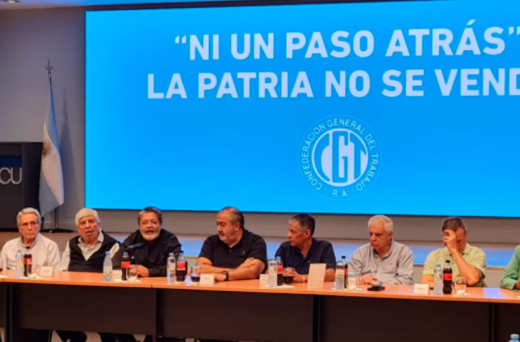 Alerta para el Gobierno: se reactiva la CGT y gremios del transporte marcharán con los jubilados