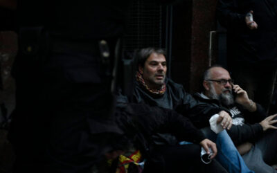 En medio de la represión en torno al Congreso, golpearon, detuvieron y liberaron a Daniel Catalano y otros dirigentes de ATE Capital