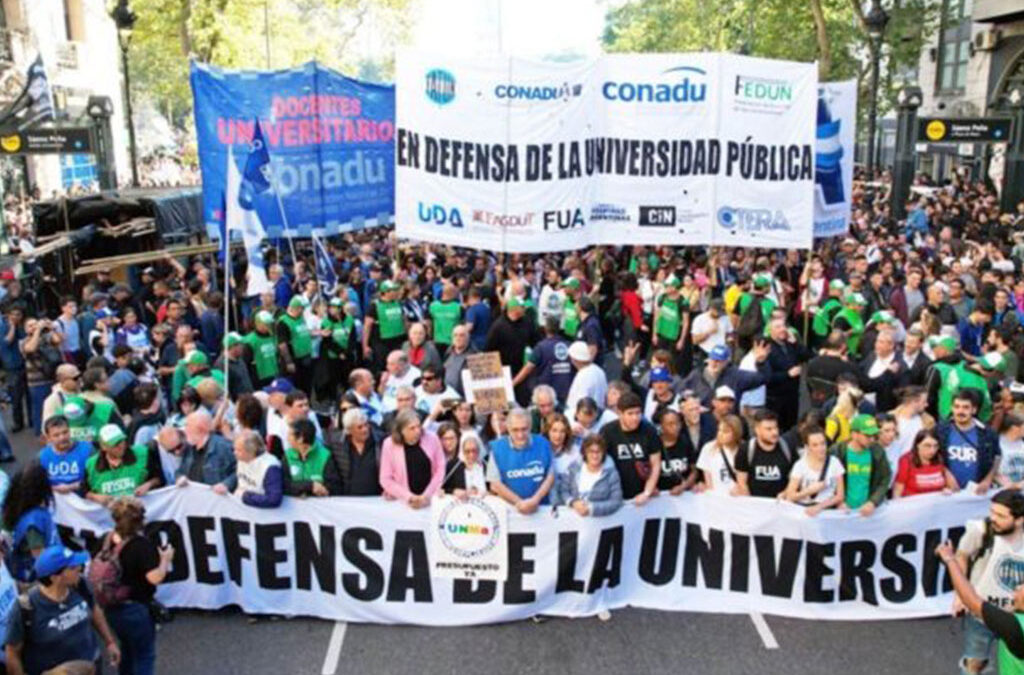 El Frente de Universidades Nacionales confirmó el paro nacional por 48 horas del 17 y 18 de marzo