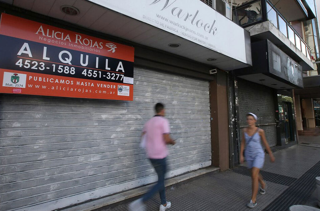 Alerta comercios: Subió la cantidad de locales vacíos en la Ciudad de Buenos Aires