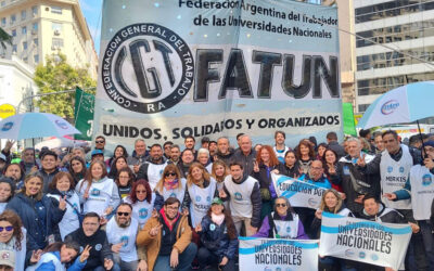 Nodocentes de universidades paran en todo el país: «Sin presupuesto, sin paritarias y sin respuestas»