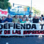 Masiva movilización de las dos CTA para apoyar a los jubilados y contra el nuevo endeudamiento de Milei con el FMI