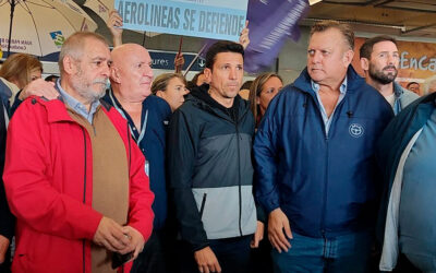 Gremios piden reactivar la paritaria en Aerolíneas Argentinas para corregir el retraso salarial