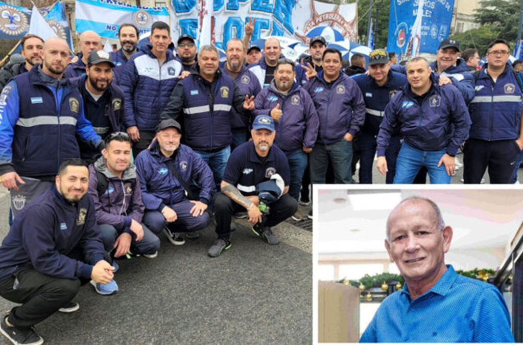 Capataces Portuarios en la calle junto a los jubilados en reclamo de un ingreso y una vida digna