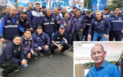 Capataces Portuarios en la calle junto a los jubilados en reclamo de un ingreso y una vida digna