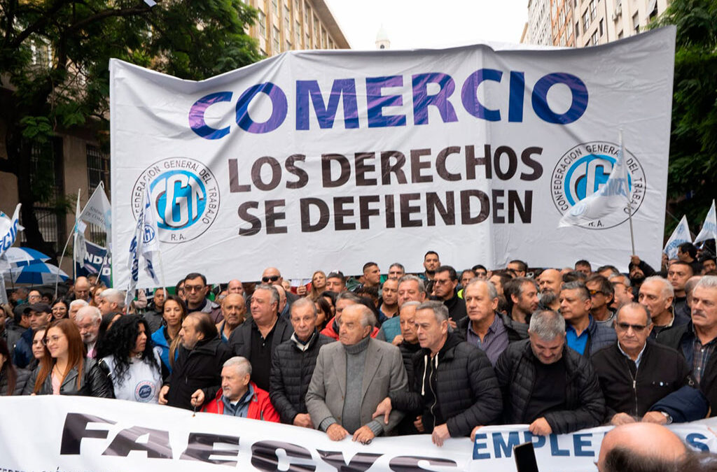 Comercio adhirió al Paro General: “Es un llamado a la unidad, conciencia y organización”