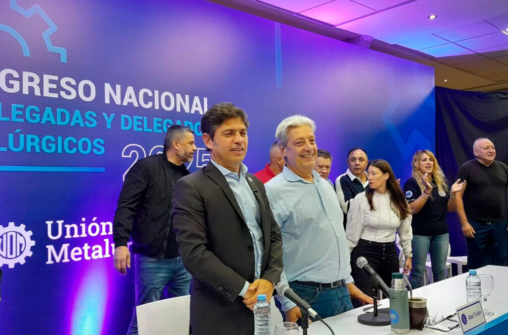 Kicillof en el Congreso UOM: aseguró que Milei “está ciego” y que “le sacan la plata del bolsillo a la gente”