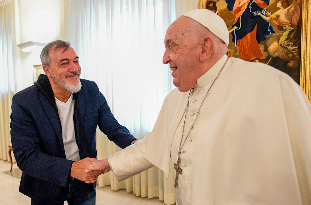 «Nos queda tu escudo protector»: La sentida despedida del titular de ATE al Papa Francisco