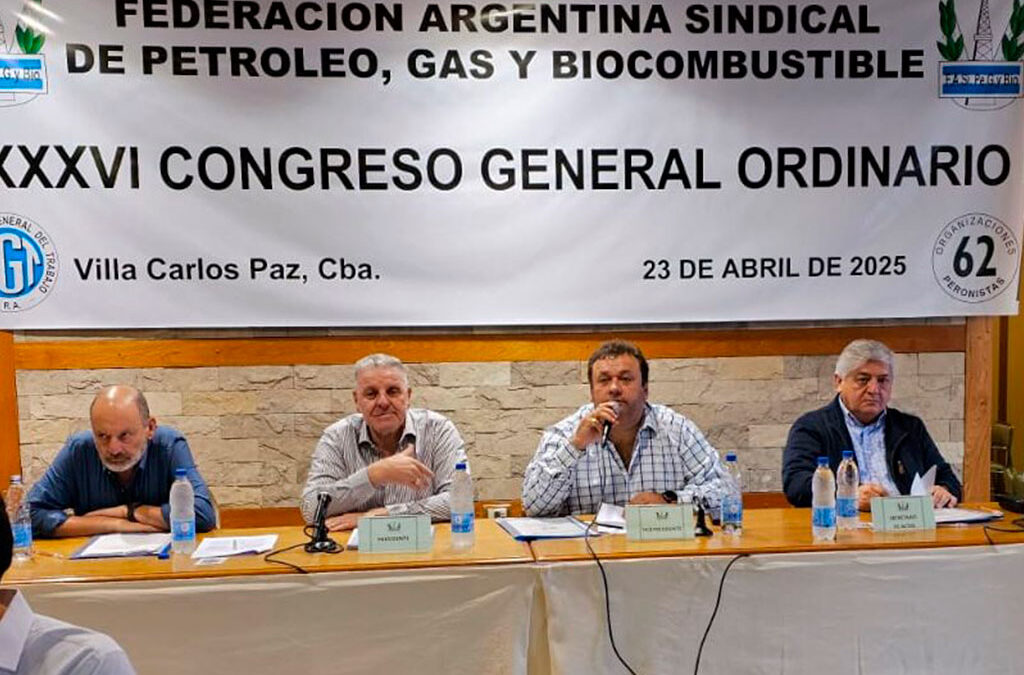 La Federación de Petroleros tuvo su Congreso Nacional en Villa Carlos Paz