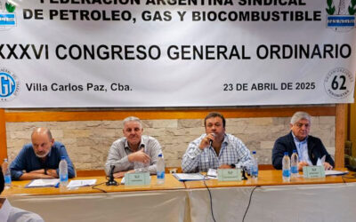 La Federación de Petroleros tuvo su Congreso Nacional en Villa Carlos Paz