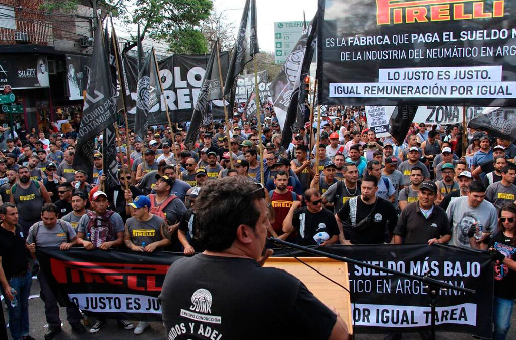 Crisis en la industria del neumático: paritarias estancadas y tensión en la nacional Fate