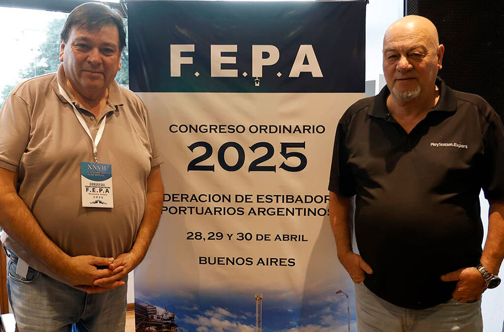 Estibadores destacan la formación en seguridad laboral y llaman a profundizar la unidad en los puertos