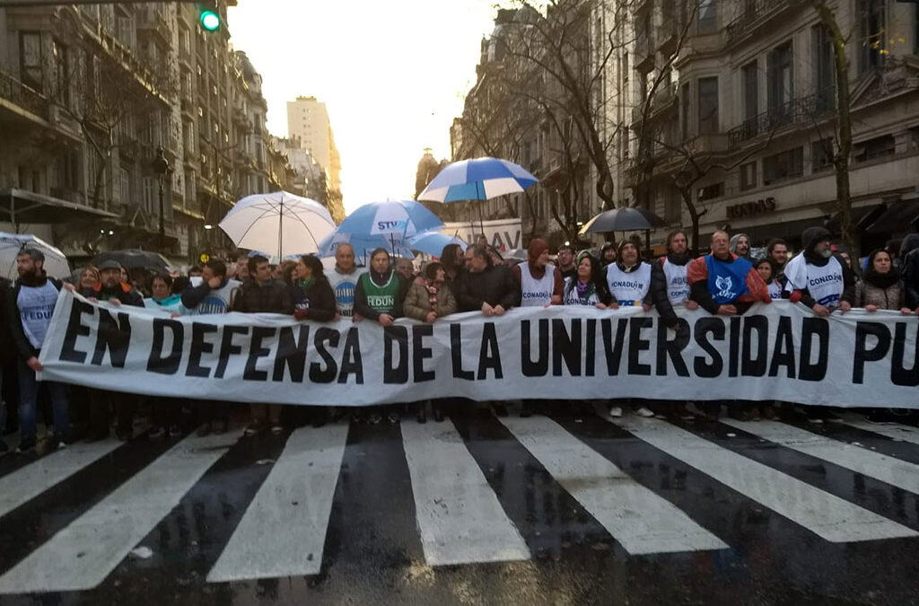 Gremios universitarios definieron una semana de protestas y actividades de visibilización del conflicto del sector
