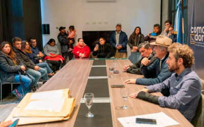 Gas natural para más de 60 familias: el municipio avanza con obras en Laprida y Caleta Córdova