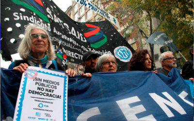 Los gremios de los medios públicos ya sienten la presión que impone el ajuste salarial