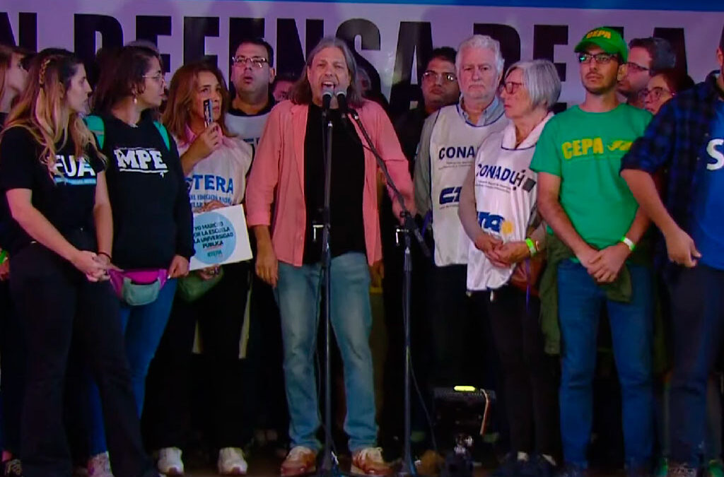 Paro universitario: el Frente Sindical denunció la pérdida del 85% del poder adquisitivo de los salarios