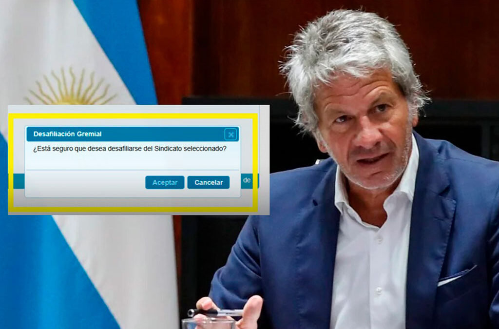 Golpe al Gobierno: La Justicia suspendió el botón digital de desafiliación de la ex AFIP
