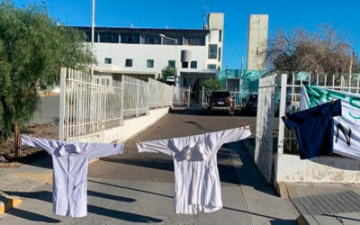 Profesionales médicos inician paro en Chubut en reclamo de mejoras salariales