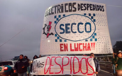Trabajadores de Industrias Secco cortaron el Camino del Buen Ayre en protesta por despidos