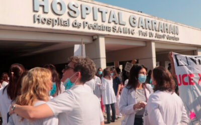 Garrahan: nueva protesta, 200 renuncias y denuncias de aprietes por mail a los médicos