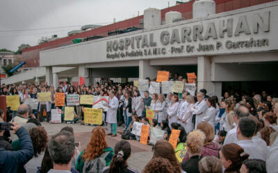 Trabajadores del Garrahan lanzaron nuevas medidas de fuerza que incluyen un paro de 24 horas la próxima semana