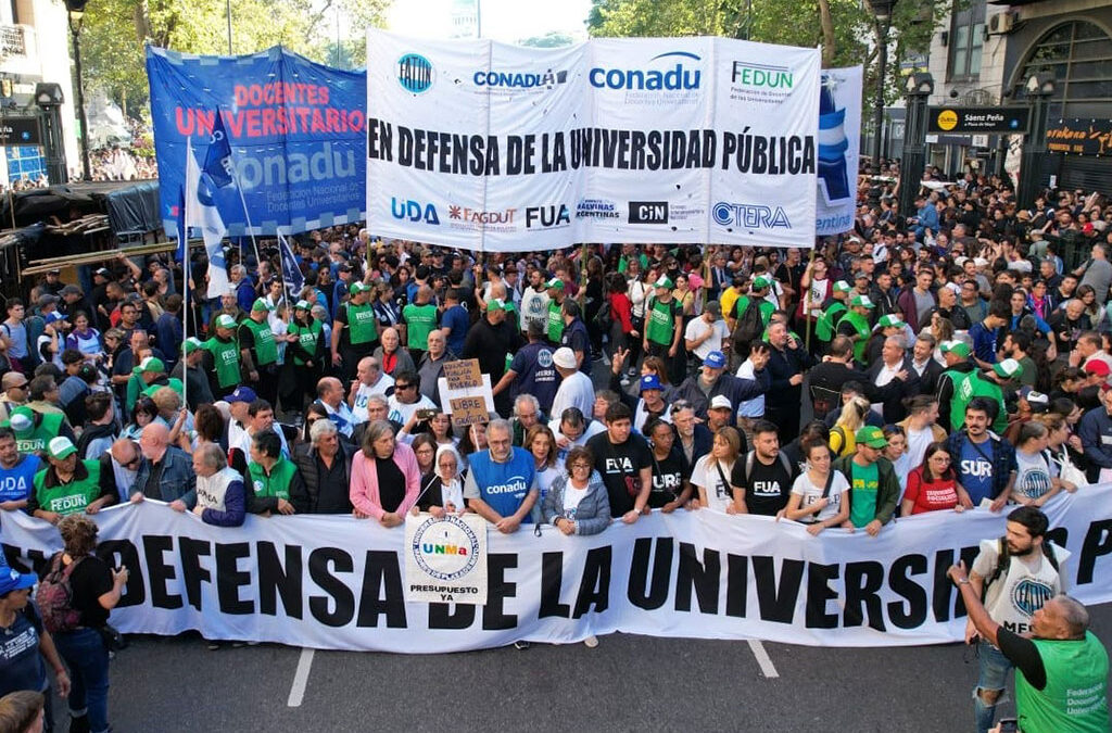 Paro y Marcha Federal en el horizonte: gremios universitarios reactivan el plan de lucha contra Milei