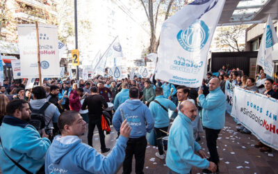 El gremio de la sanidad llevó adelante protestas por aumentos en el sector asistencial