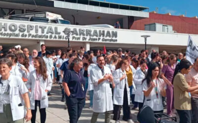 Paro en el Garrahan: Médicos desmienten el aumento y denuncian ajuste y vaciamiento