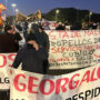 Georgalos: protesta y represión en la Panamericana, con ocho trabajadores heridos