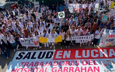 Actualidad Pasillos Gremiales Mundo Laboral Enfoque Justicia Laboral Entrevistas Trabajadores del Garrahan encaran otro paro y lanzan otra movilización el 17 de julio: «El equipo de salud está cada vez más cohesionado y el apoyo social no deja de amplificarse»