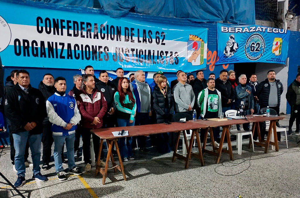 Con un fuerte recambio generacional, se normalizaron las 62 Organizaciones de Berazategui