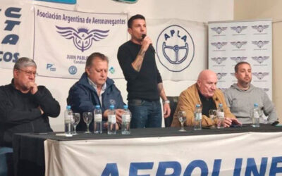 Sindicatos aeronáuticos en alerta: convocan a plenario general contra desregulación y «vaciamiento» de Aerolíneas