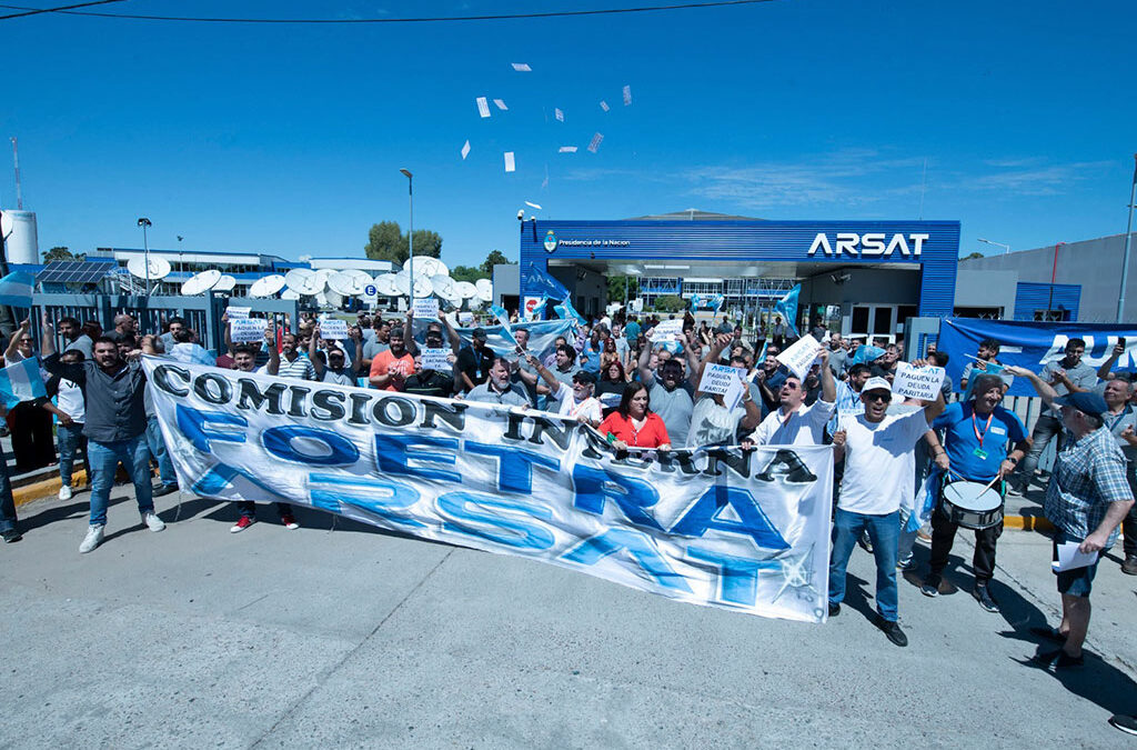 FOETRA activa un «ruidazo»: el presente de ARSAT y la deuda paritaria dispara el pulso del Sindicato