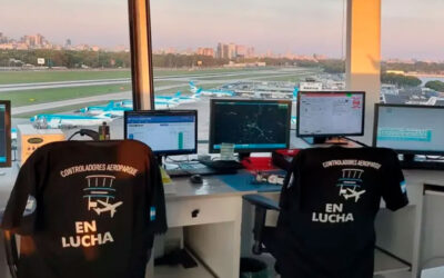 Los controladores aéreos lanzaron un cronograma de paros por reclamo salarial y amenazan con jaquear los vuelos en las vacaciones de invierno