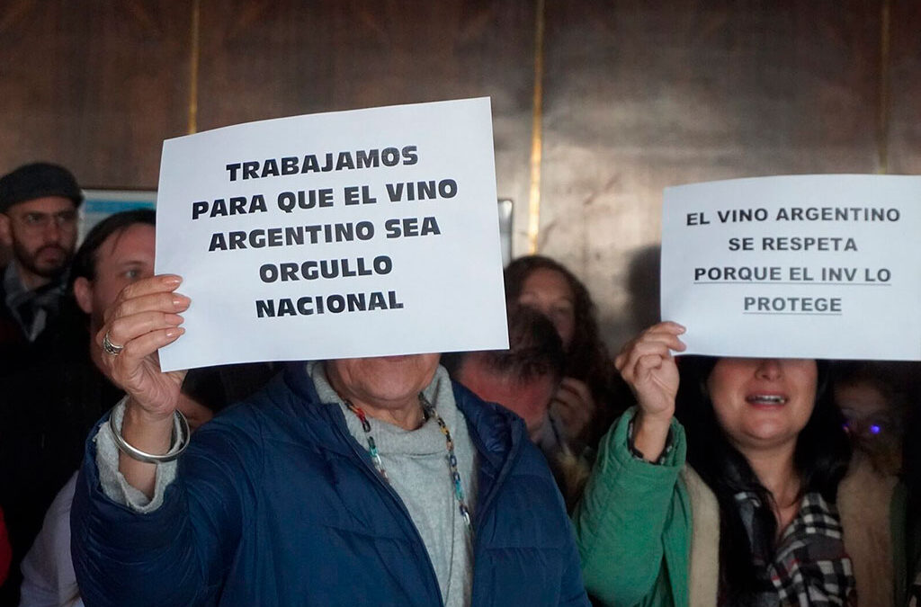 Protestas en el INV: trabajadores alertan por la trazabilidad y los controles en la vitivinicultura