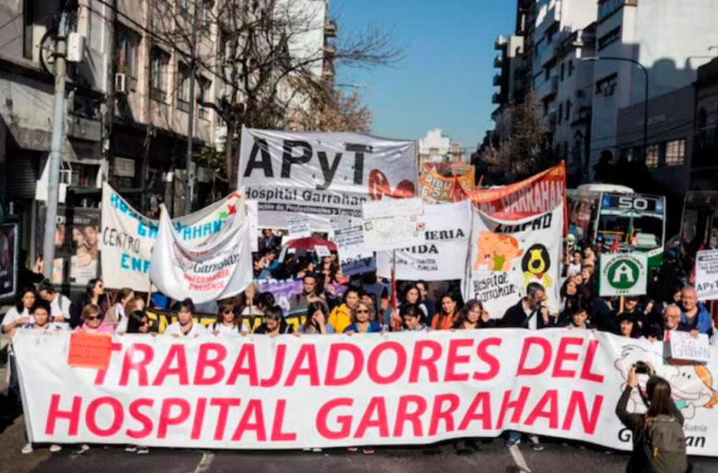 Crece la convocatoria a la marcha en defensa del Garrahan y la salud pública