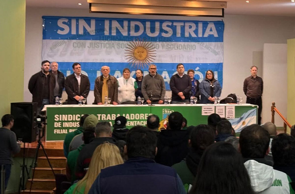 Alimentación alertó sobre el intento de desmantelar los sindicatos y el ataque a la industria